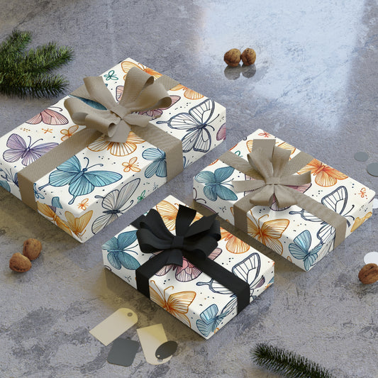 Butterflies Wrapping Paper