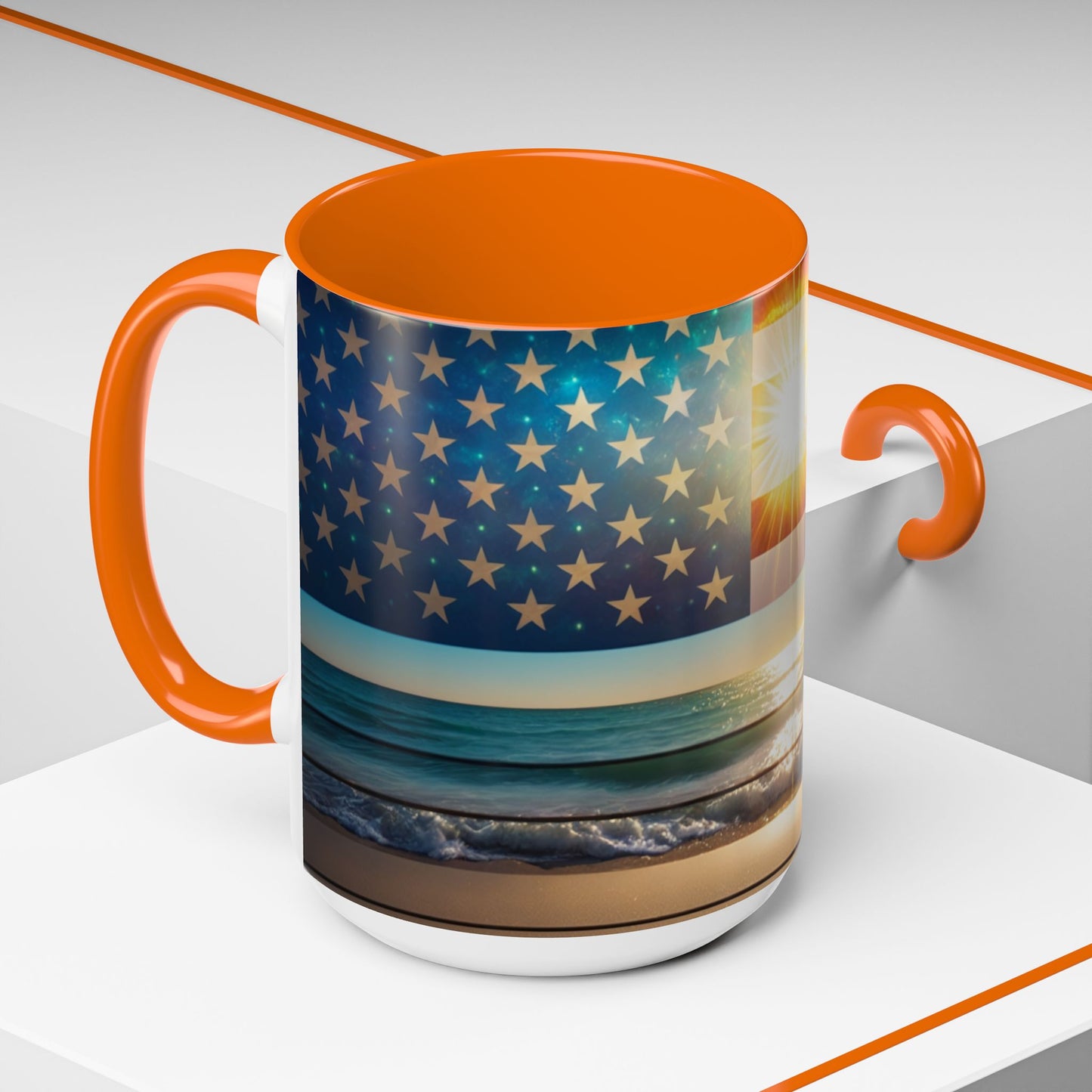 Memorial Accent Coffee Mug