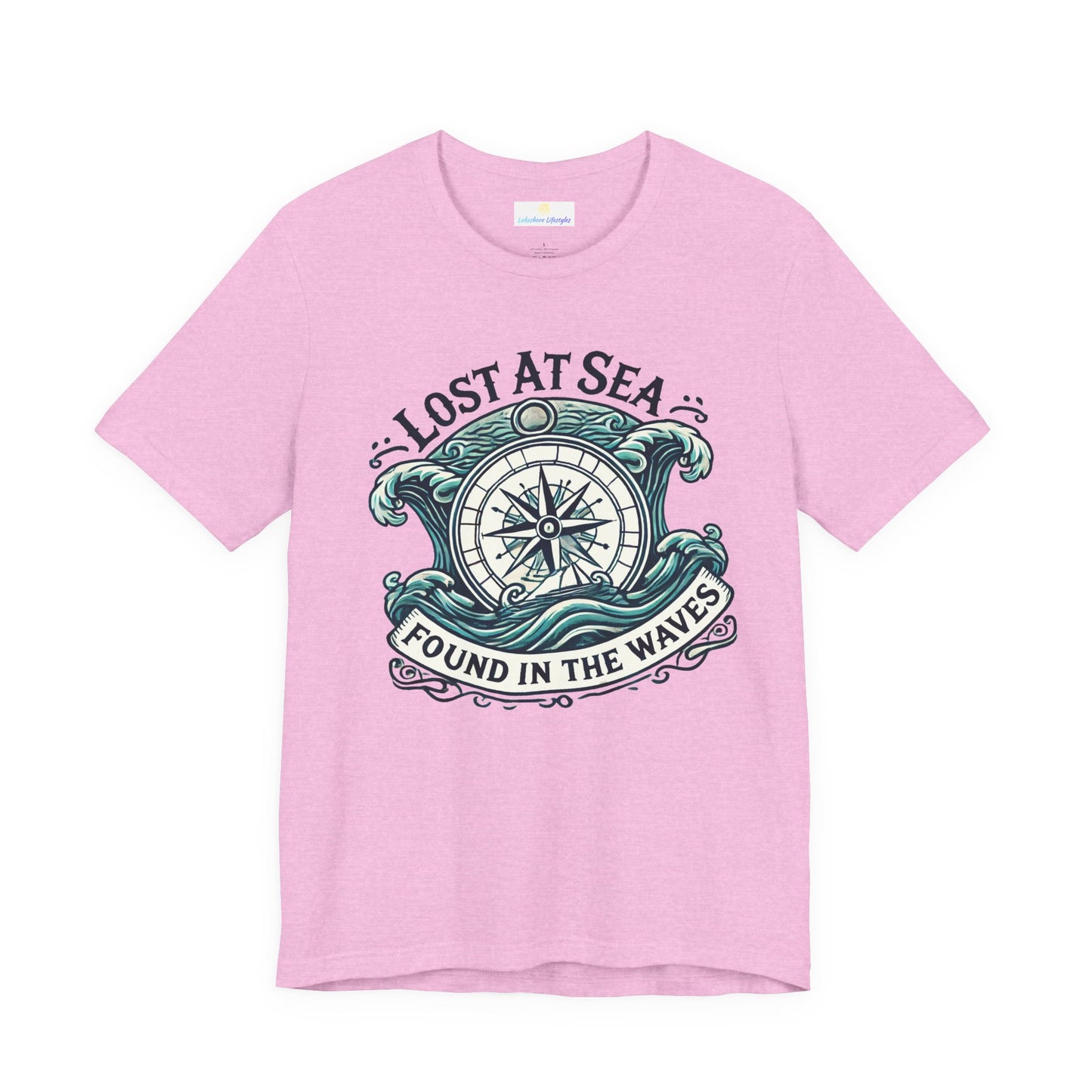 Lost at Sea, Found in the Waves Short Sleeve Tee