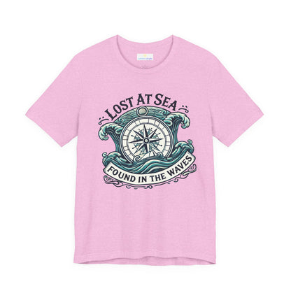 Lost at Sea, Found in the Waves Short Sleeve Tee
