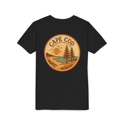 Rustic Cape Cod Unisex Youth Short Sleeve Tee