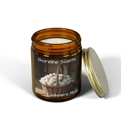 Cashmere Musk Scented Candle (Apricot Wax)