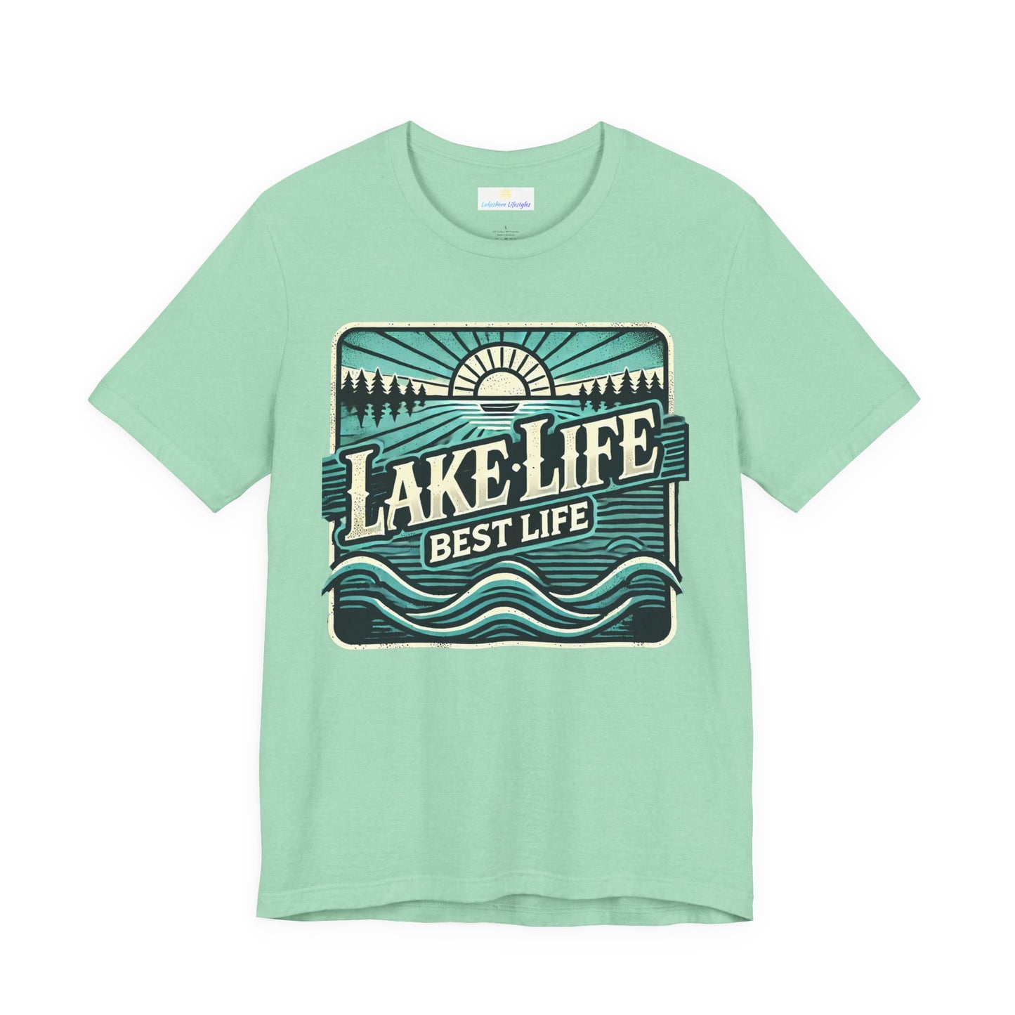 Lake Life Best Life Jersey Short Sleeve Tee