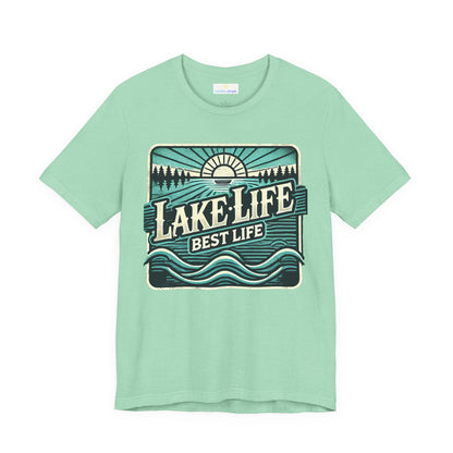 Lake Life Best Life Jersey Short Sleeve Tee