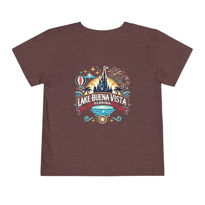 Adventurous Lake Buena Vista Unisex Toddler Short Sleeve Tee