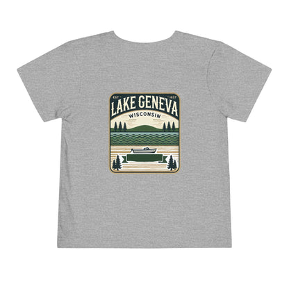 Vintage Lake Geneva Unisex Toddler Short Sleeve Tee