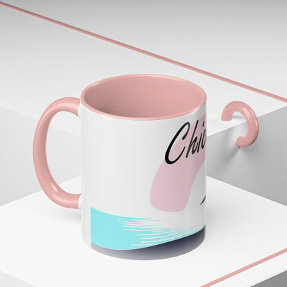 Elegant Chicago Skyline Accent Coffee Mug
