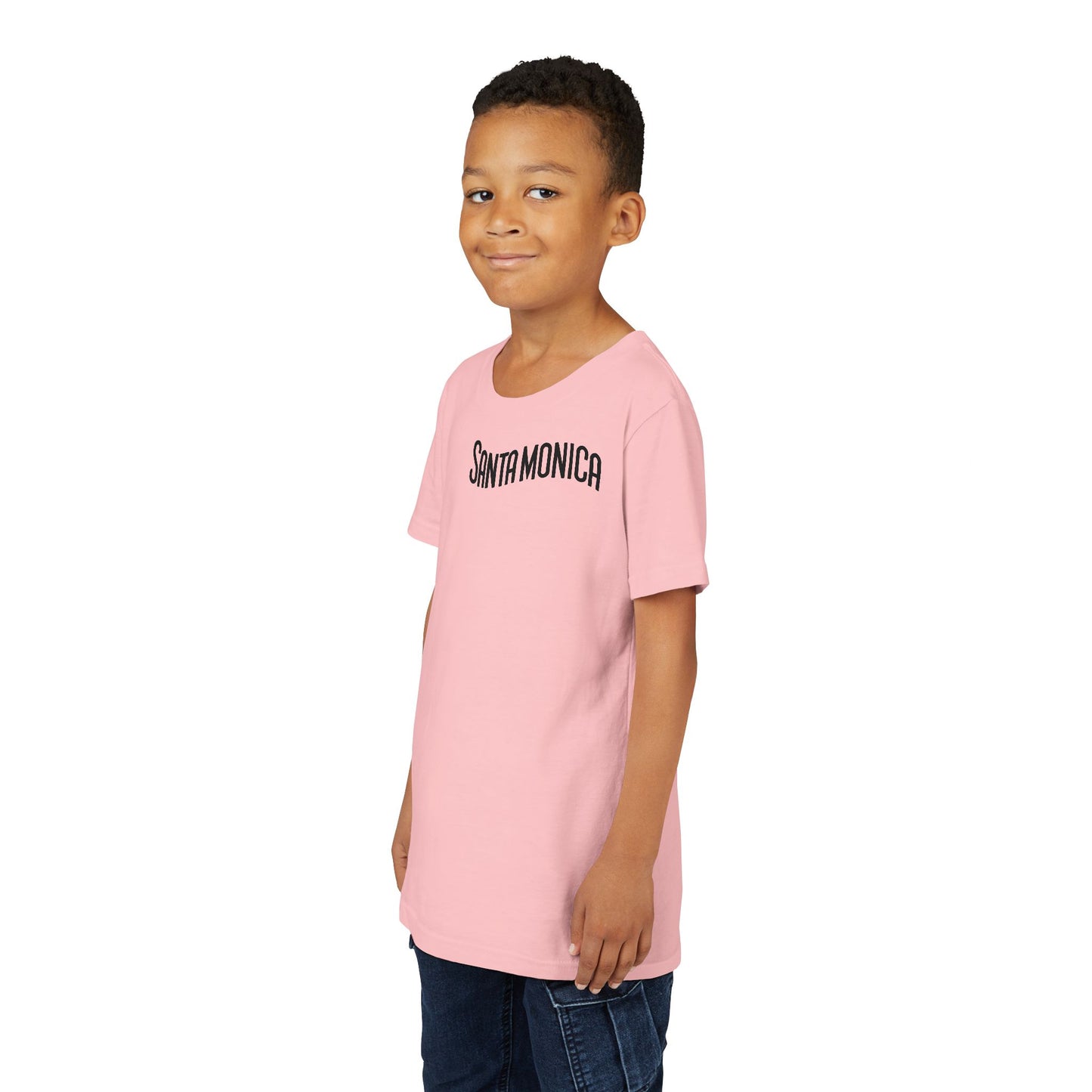 Vibrant Santa Monica Youth Short Sleeve Tee