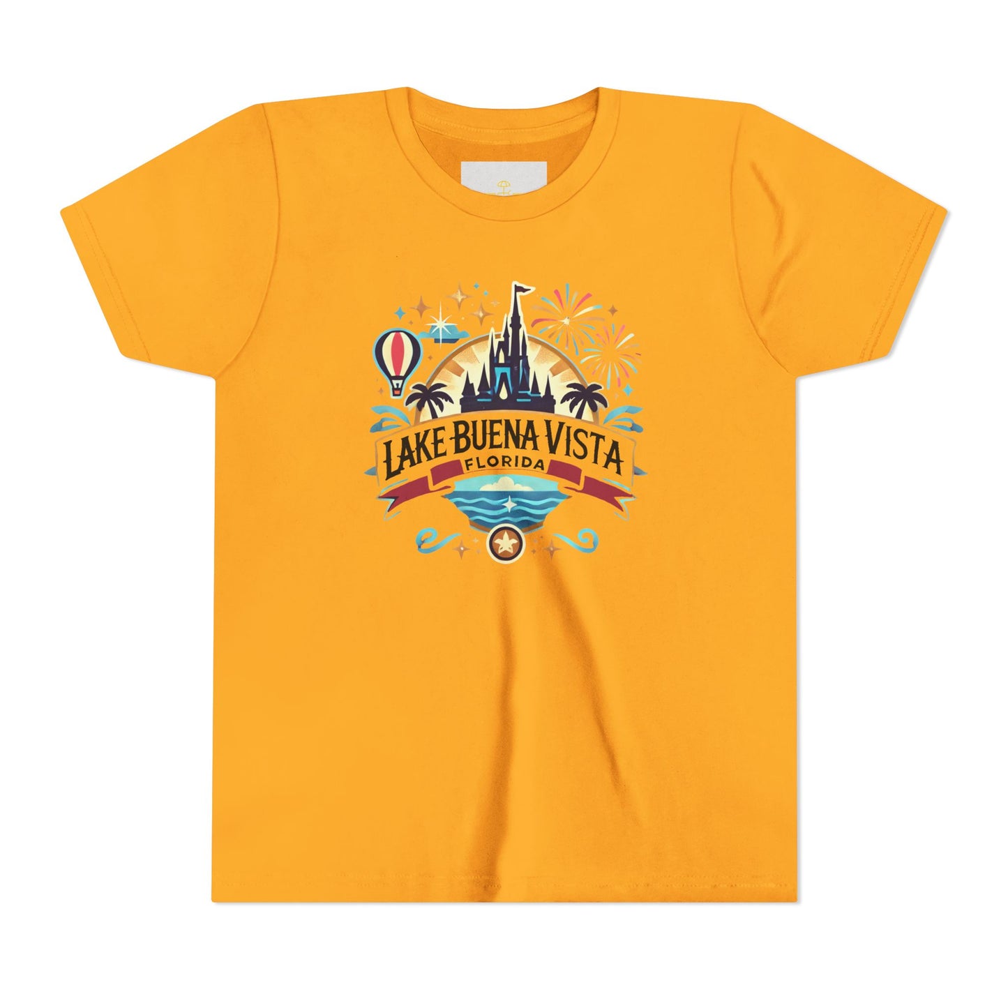 Adventurous Lake Buena Vista Unisex Youth Short Sleeve Tee