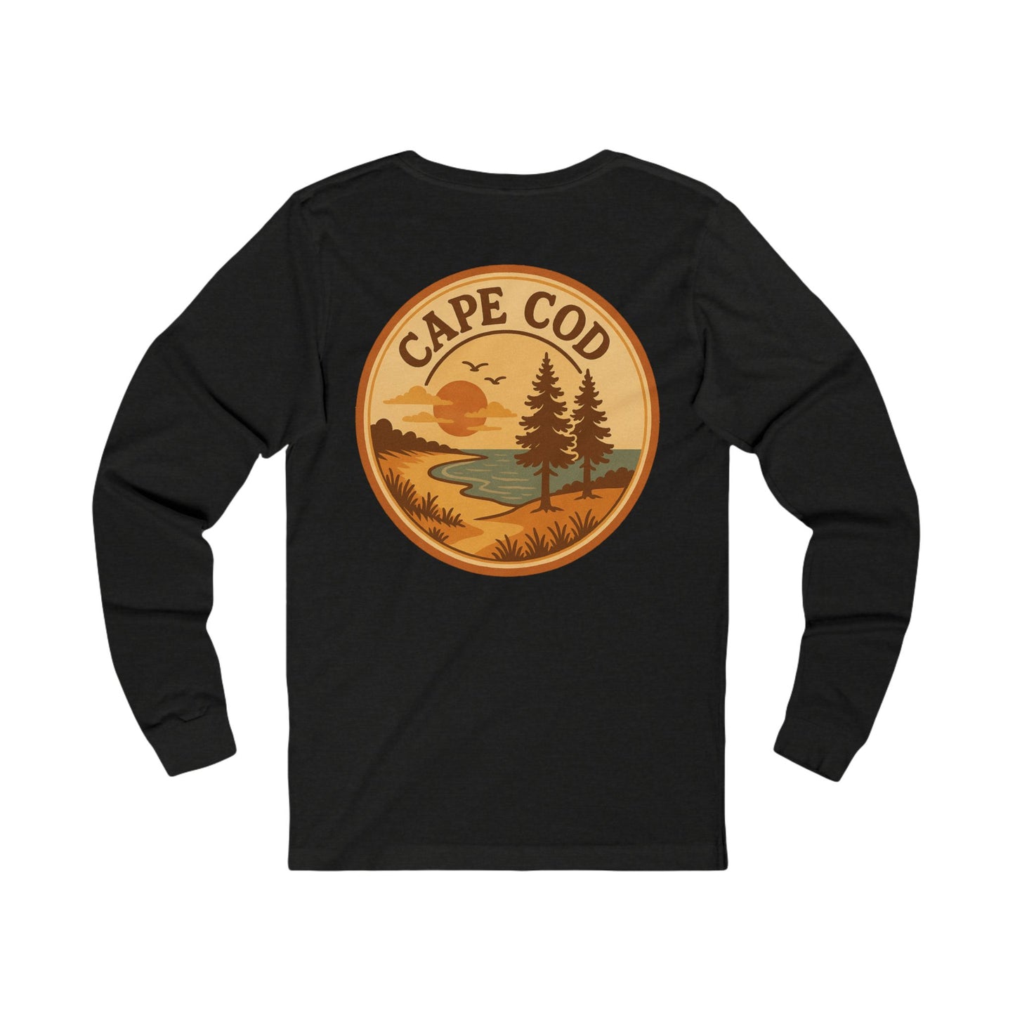 Rustic Cape Cod Unisex Jersey Long Sleeve Tee