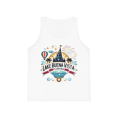 Adventurous Lake Buena Vista Unisex Kids Jersey Tank Top