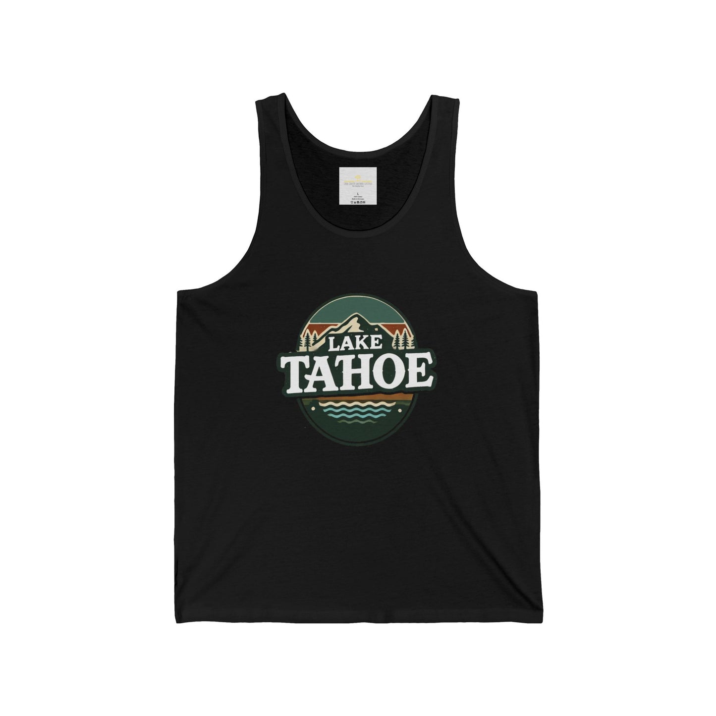 Vintage Lake Tahoe Unisex Jersey Tank