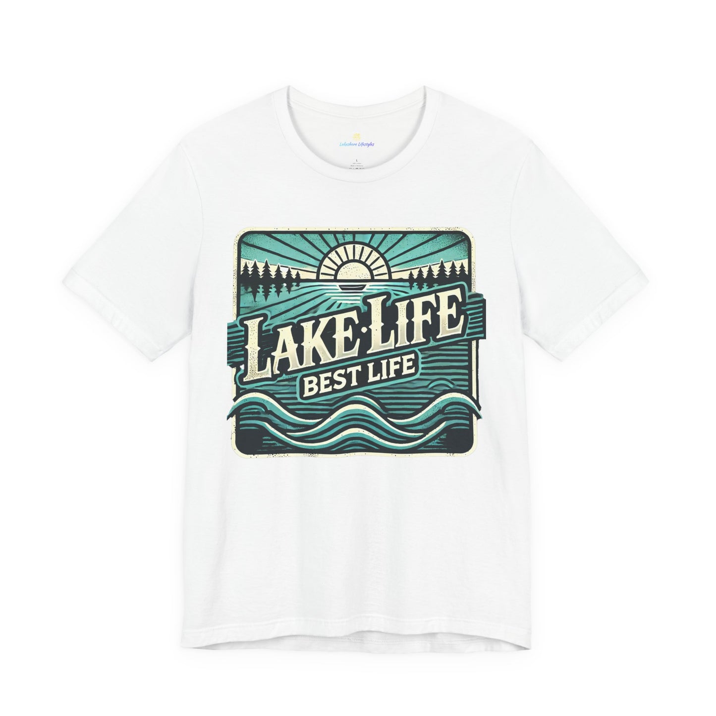Lake Life Best Life Jersey Short Sleeve Tee