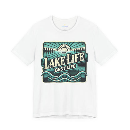 Lake Life Best Life Jersey Short Sleeve Tee
