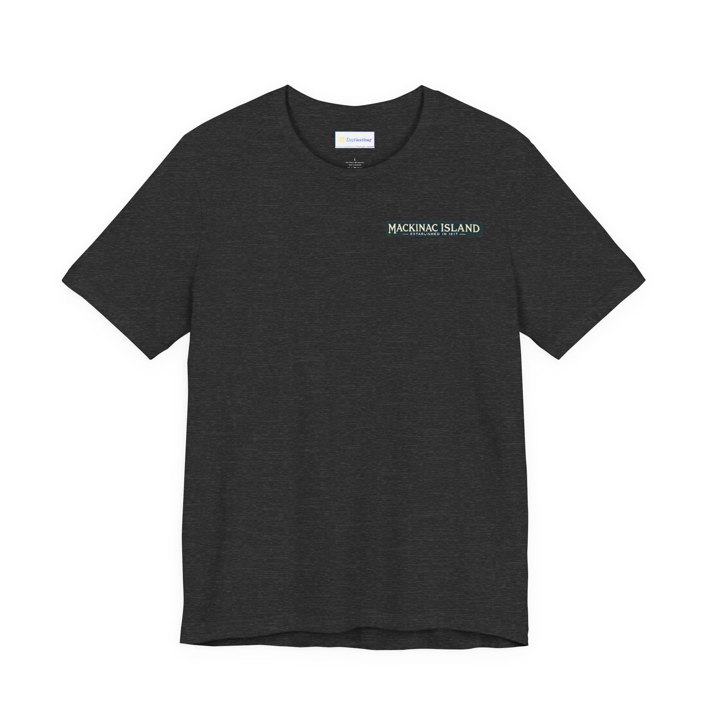Vintage Mackinac Island Unisex Jersey Short Sleeve Tee