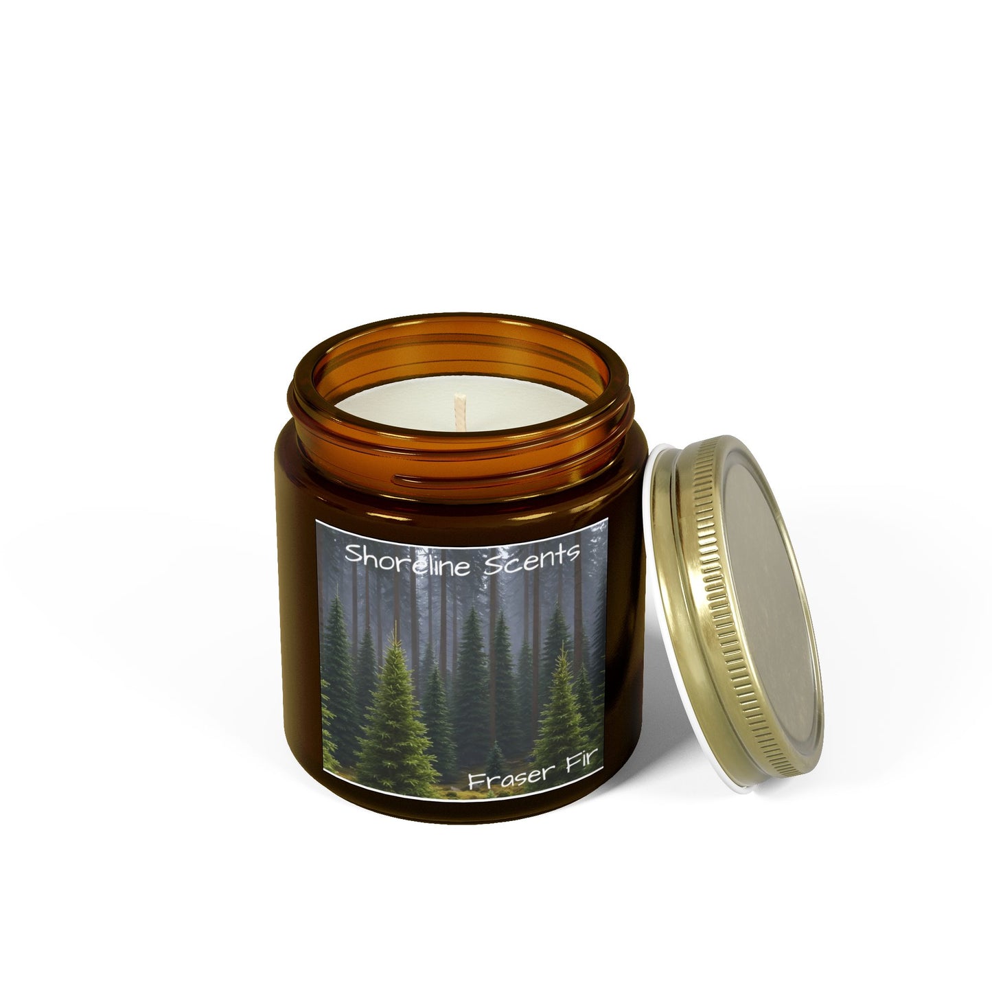 Fraser Fir Scented Candle (Apricot Wax)