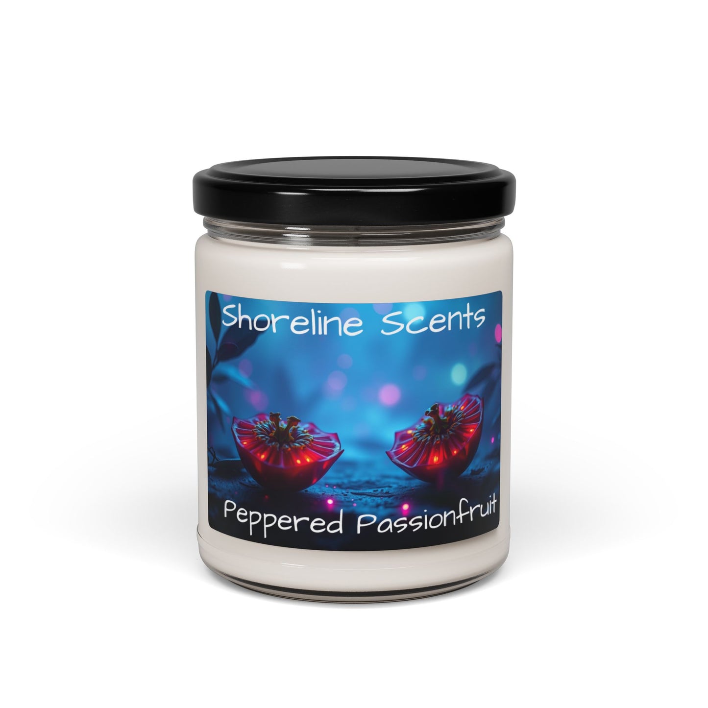 Peppered Passionfruit Scented Candle (Soy Wax)