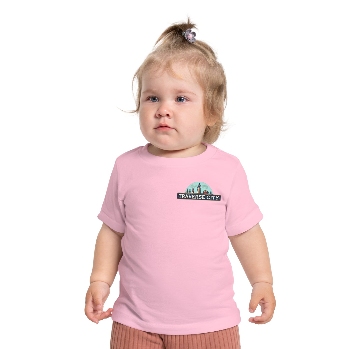 Vintage Traverse City Unisex Baby Short Sleeve T-Shirt