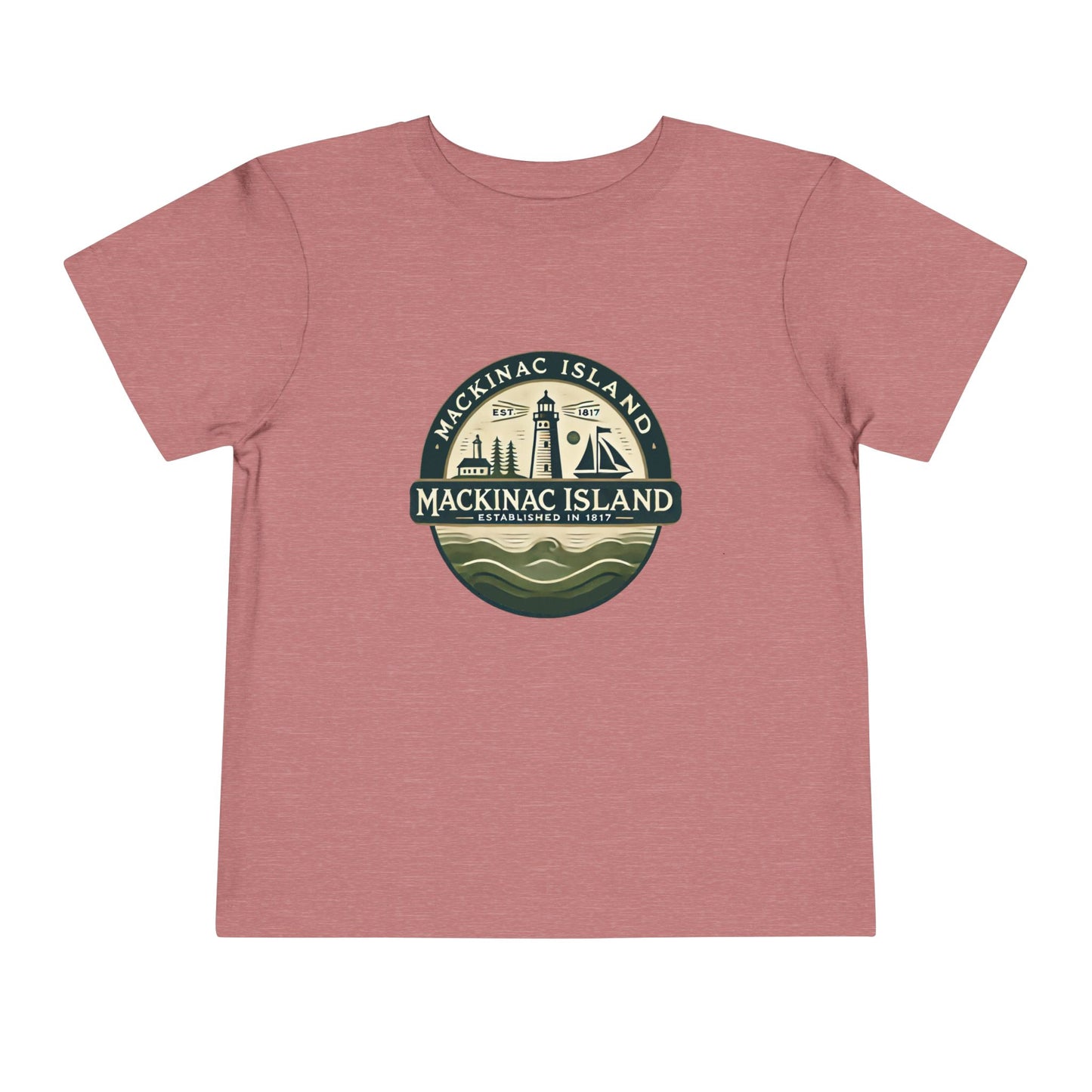 Vintage Mackinac Island Unisex Toddler Short Sleeve Tee