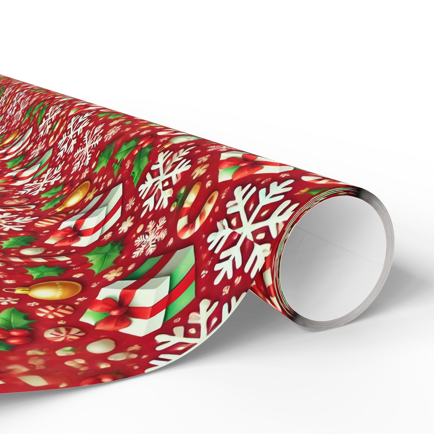 Candy Canes Christmas Wrapping Paper