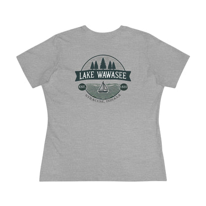Vintage Lake Wawasee Women's Cotton Tee