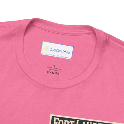 Vintage Fort Lauderdale Unisex Jersey Short Sleeve Tee