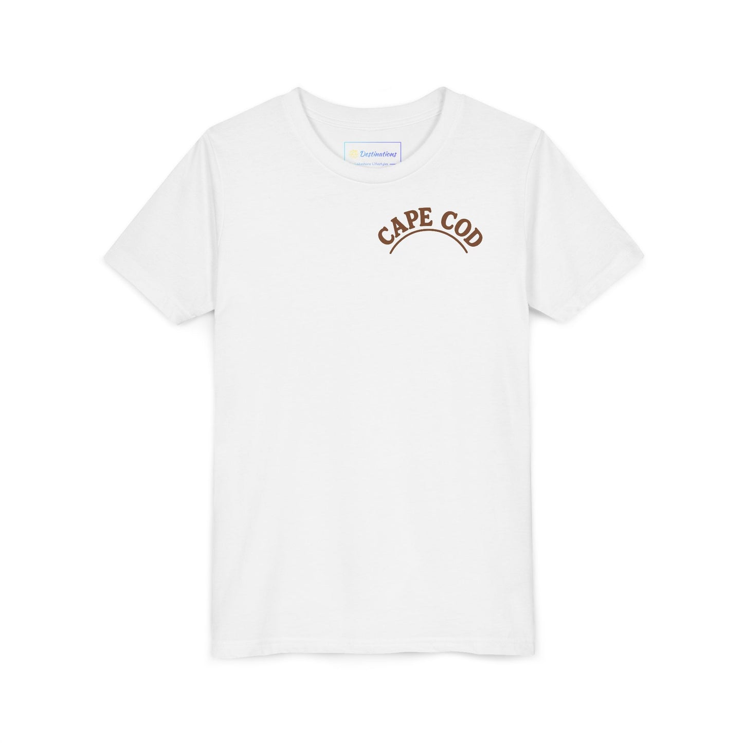 Rustic Cape Cod Unisex Youth Short Sleeve Tee
