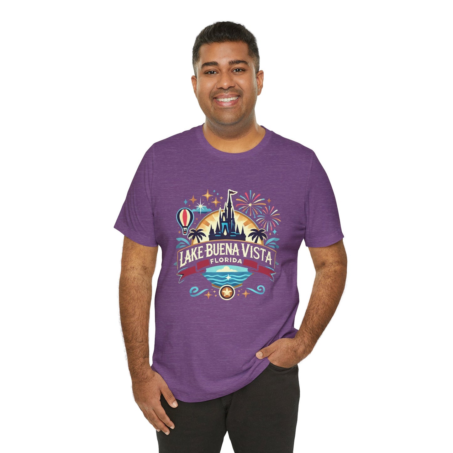 Adventurous Lake Buena Vista Unisex Jersey Short Sleeve Tee