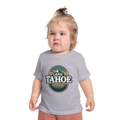 Vintage Lake Tahoe Unisex Baby Short Sleeve T-Shirt