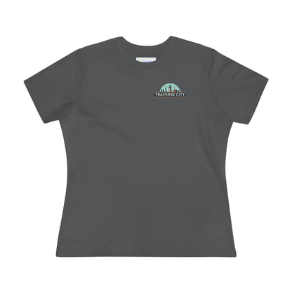 Vintage Traverse City Women's Cotton Tee