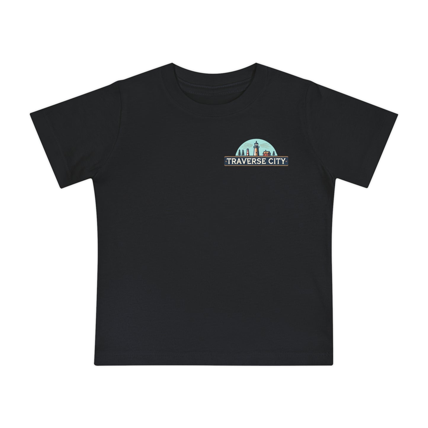 Vintage Traverse City Unisex Baby Short Sleeve T-Shirt