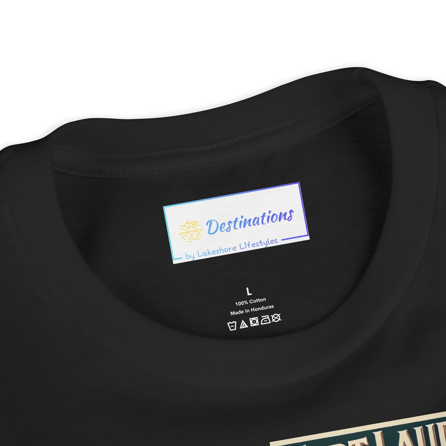 Vintage Fort Lauderdale Unisex Youth Short Sleeve Tee