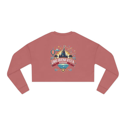 Adventurous Lake Buena Vista Women's Cropped Sweatshirt