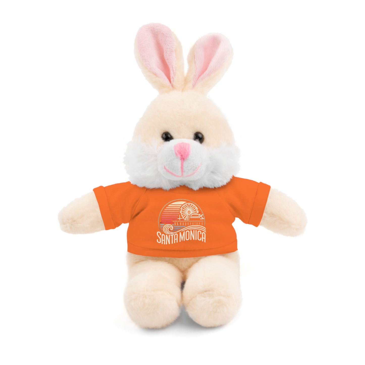 Vibrant Santa Monica Stuffed Animals with Tee