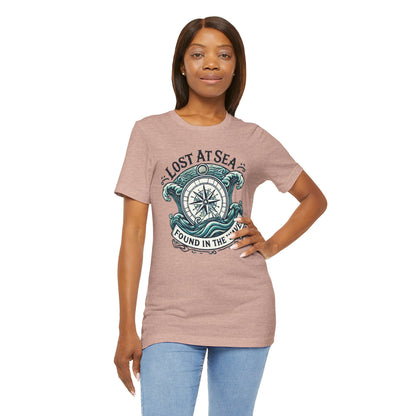 Lost at Sea, Found in the Waves Short Sleeve Tee