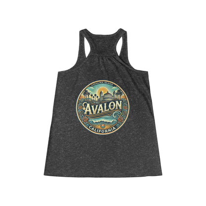 Elegant Avalon Women's Flowy Racerback Tank