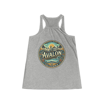 Elegant Avalon Women's Flowy Racerback Tank
