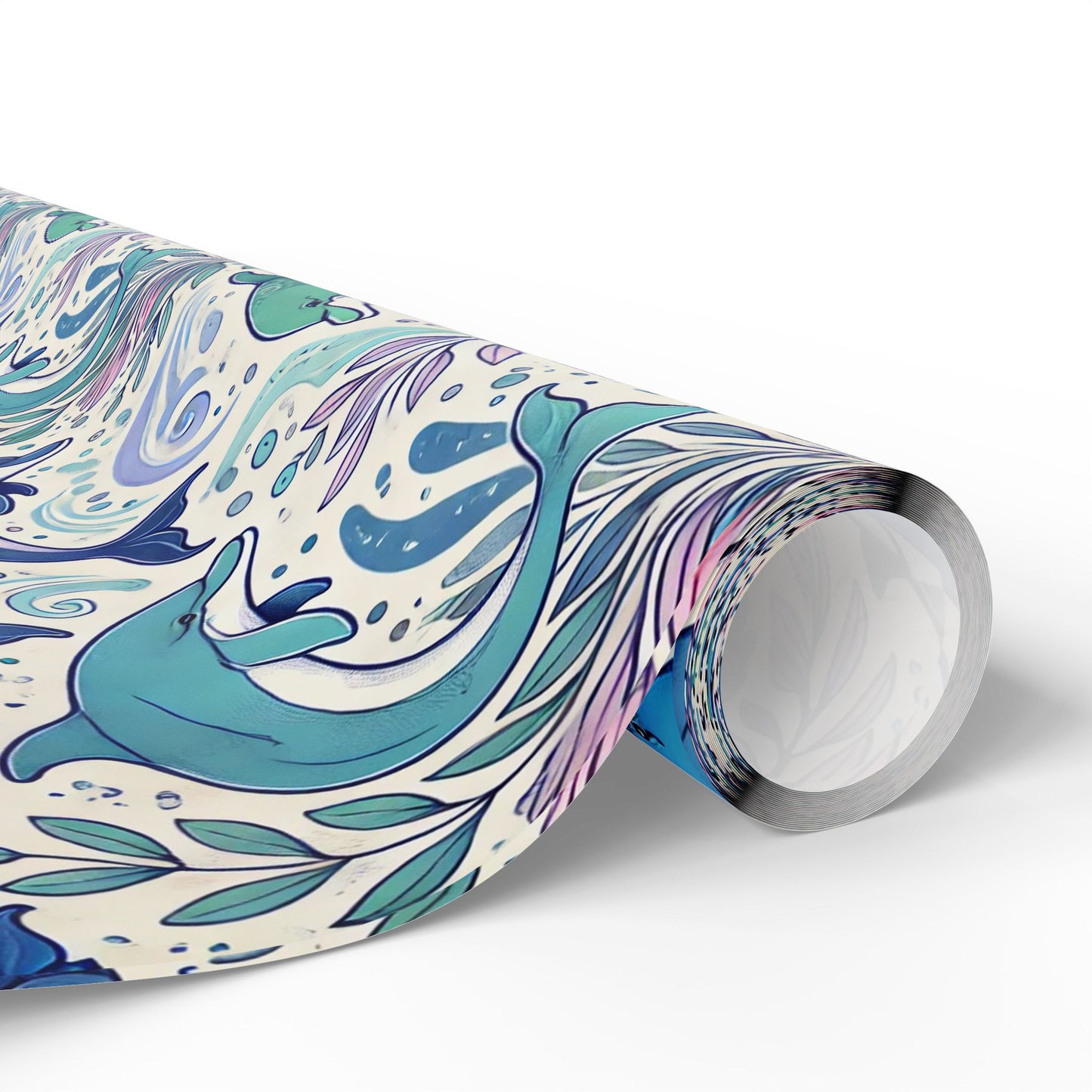 Dolphin Print Wrapping Paper