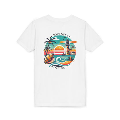 Vibrant Key West Youth Short Sleeve Tee
