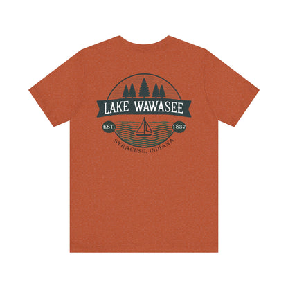 Vintage Lake Wawasee Unisex Jersey Short Sleeve Tee