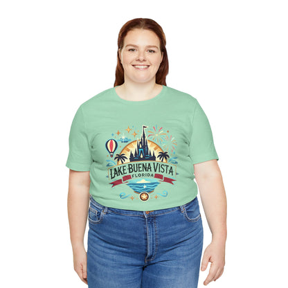 Adventurous Lake Buena Vista Unisex Jersey Short Sleeve Tee