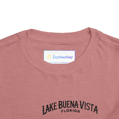 Adventurous Lake Buena Vista Unisex Toddler Short Sleeve Tee
