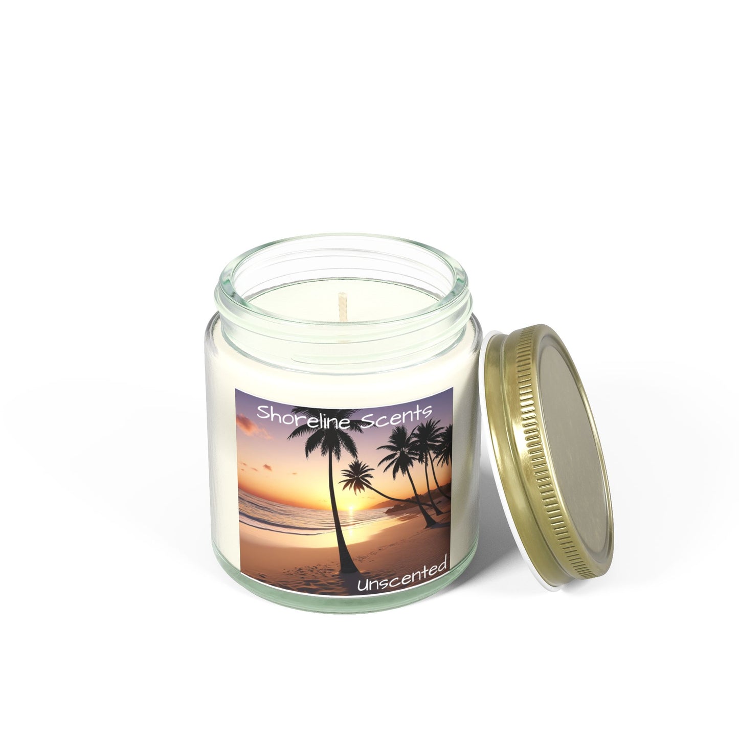 Unscented Candle (Apricot Wax)