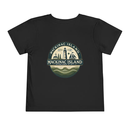 Vintage Mackinac Island Unisex Toddler Short Sleeve Tee