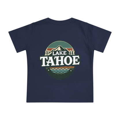 Vintage Lake Tahoe Unisex Baby Short Sleeve T-Shirt