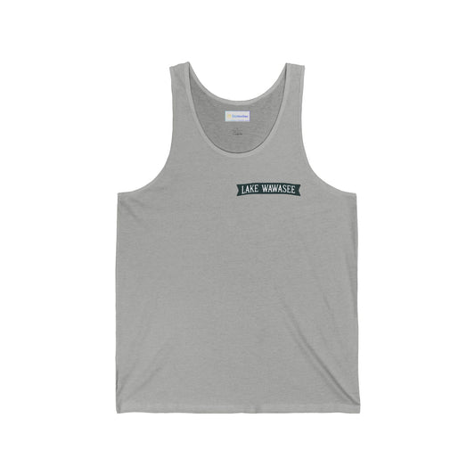 Vintage Lake Wawasee Unisex Jersey Tank