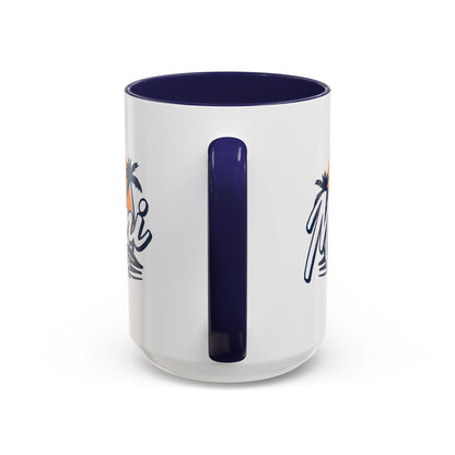 Retro Miami Accent Coffee Mug