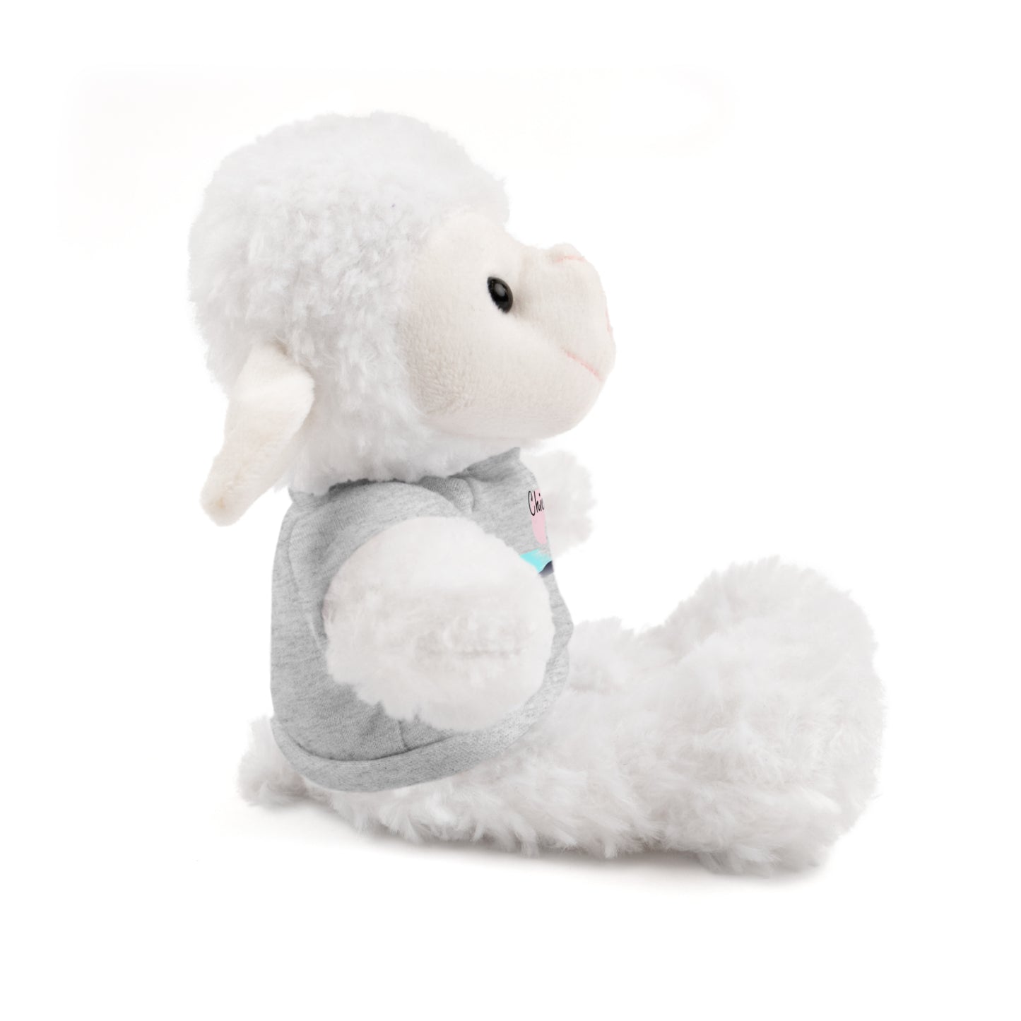 Elegant Chicago Skyline Stuffed Animals with Tee