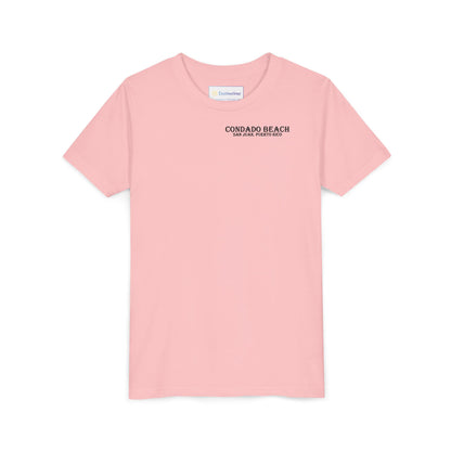 Coastal Vibes Condado Beach Unisex Youth Short Sleeve Tee