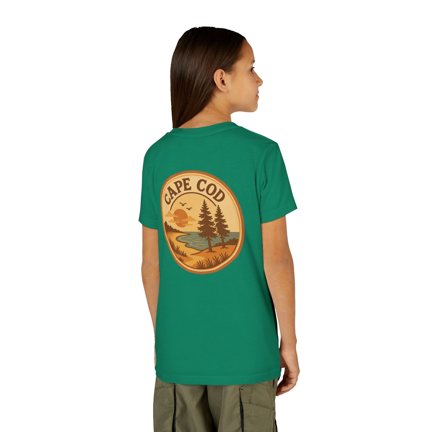 Rustic Cape Cod Unisex Youth Short Sleeve Tee